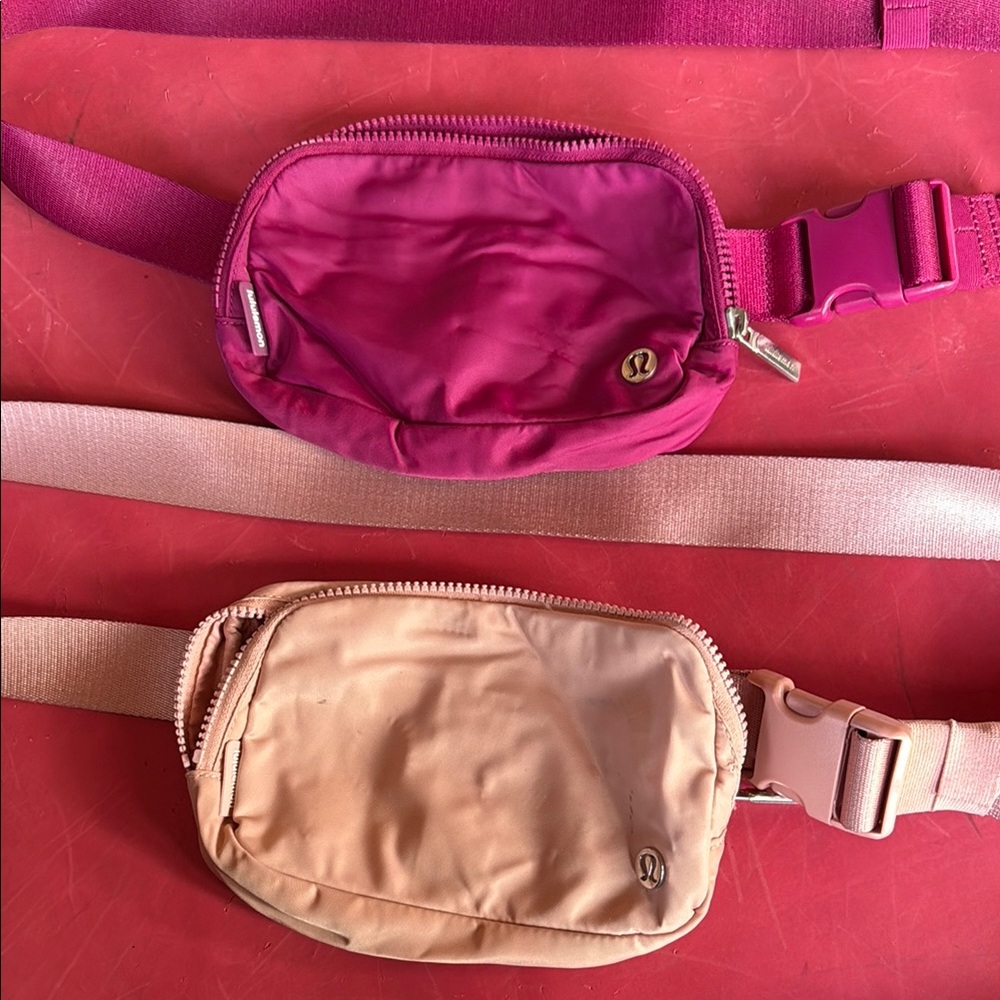 lululemon athletica Pink and light pink Women's Bag Set